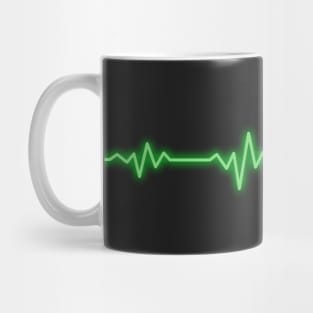 Ethereum heartbeat Mug